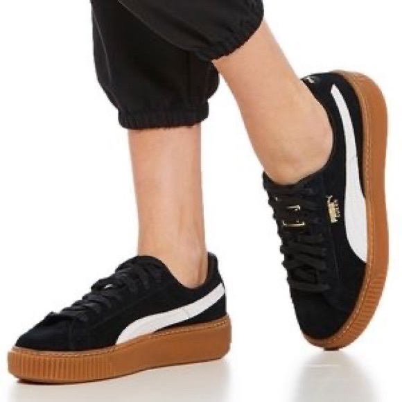 puma platform core black